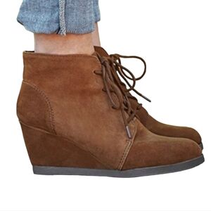 Madden Girl Dearest Ankle Boots Tan Size 8.5